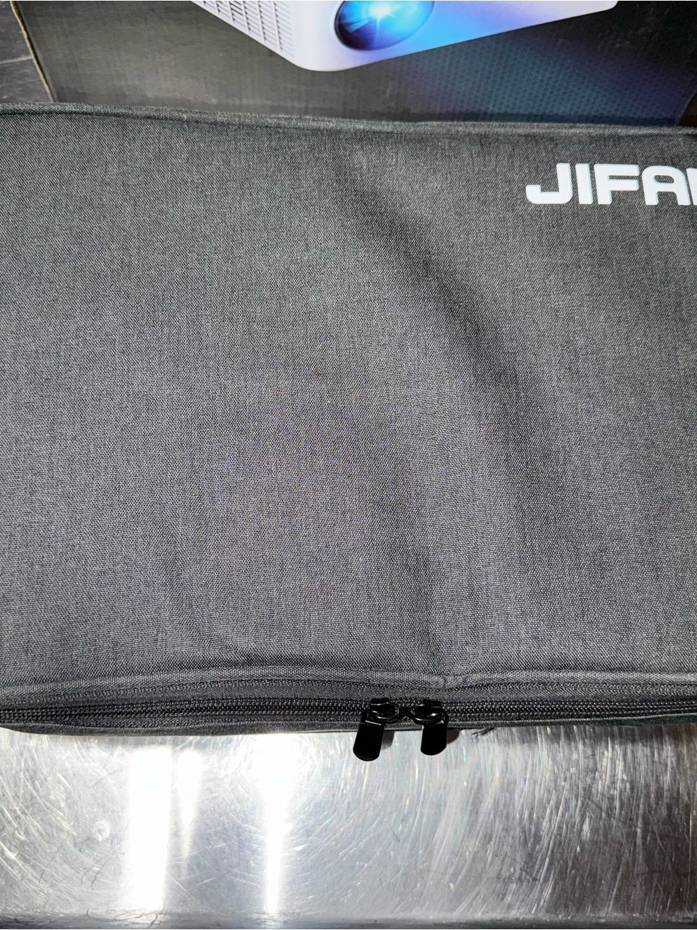 Jifar LED-Portable Projector H6 4K 1080P UHD White BRAND NEW - Picture 2 of 3